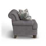 Bay Bridge Fabric Loveseat, Nailhead Trim | Flexsteel