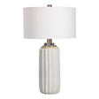Azariah Crackle Table Lamp - White by Uttermost - View 1