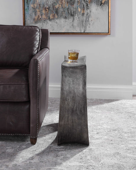 Valira Modern Accent Table - Dark Gray by Uttermost - View 3