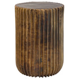 Peaks Accent Table - Gold by Uttermost - View 3