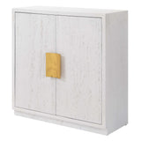 Emma 2 Door White Cabinet by Uttermost - View 4
