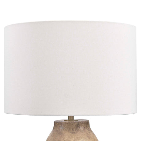 Harris Table Lamp Mottled Brown - Dark Brown by Uttermost - View 5