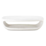 Leyton Outdoor Coffee Table - White by Uttermost - View 1