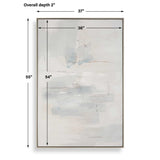One And Only Hand Painted Abstract Art - Gray by Uttermost - View 8