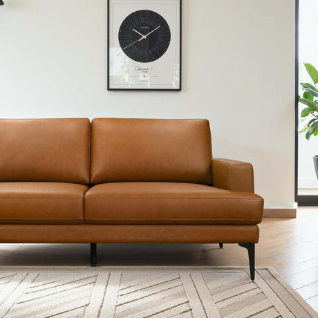 Bristol Durable Vegan Leather Left-Facing Sectional Sofa - sold by Home Elegance USA