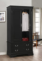 Elegant Black Traditional Armoire - sold by Home Elegance USA