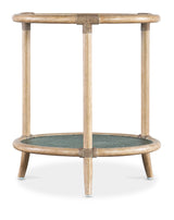 Retreat Raffia End Table - Beige by Hooker Furniture - View 4