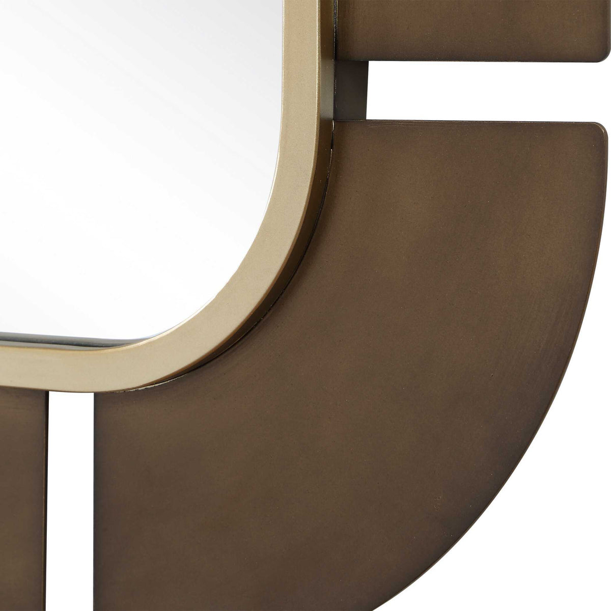 Segment Mirror - Bronze by Uttermost - View 5