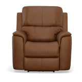 Henry Power Recliner With Power Headrest & Lumbar - Caramel | Flexsteel