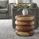 Carrillo Modern End Table - Light Brown by Uttermost - View 2