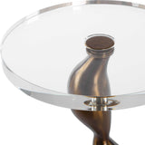 Remolino Drink Table - Bronze by Uttermost - View 8