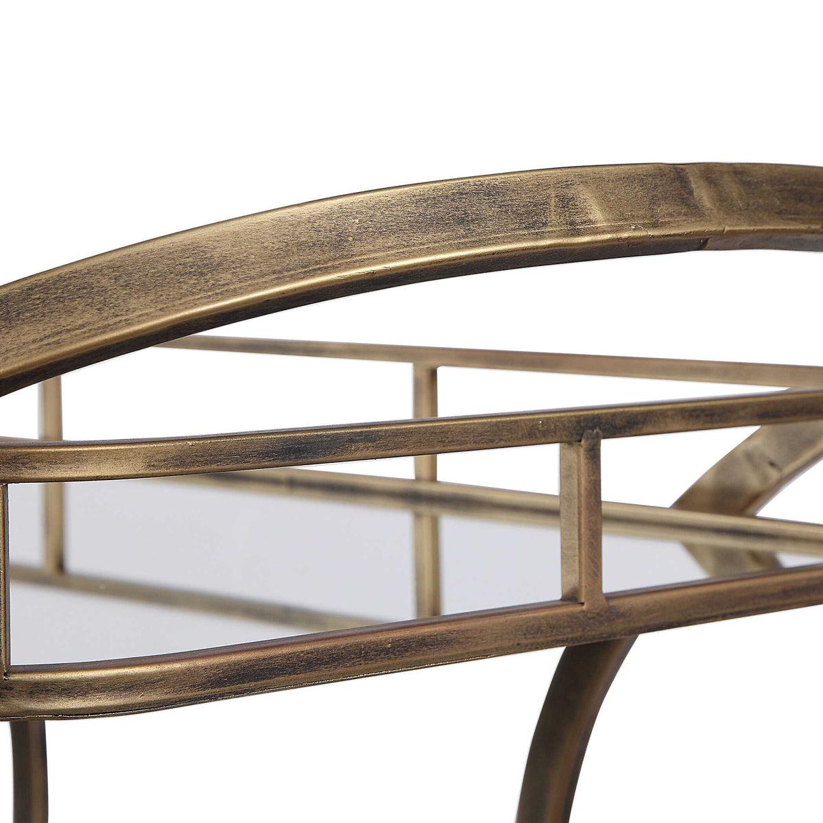 Stassi Serving Cart - Gold by Uttermost - View 6