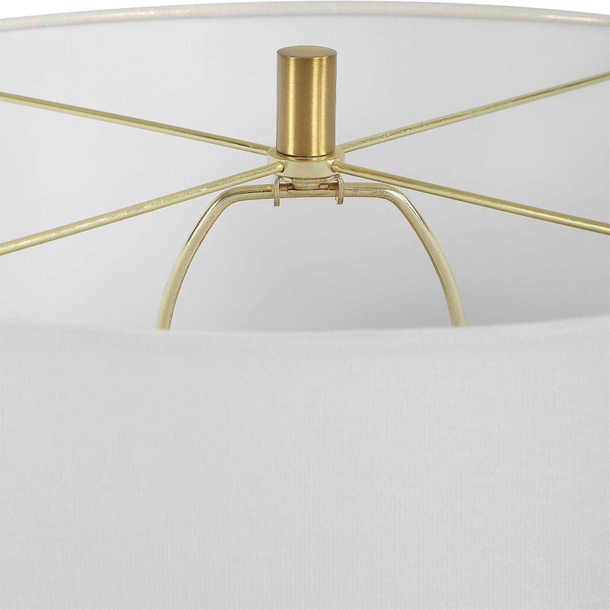 Armitage Textured Table Lamp Blue / Brown / Gray / White - Light Blue / White by Uttermost - View 5