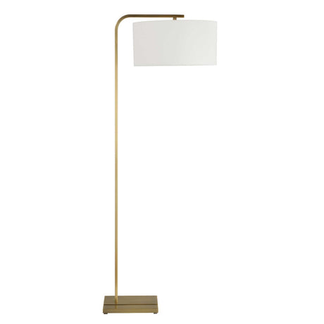 Laight Floor Lamp Antique Brass - Gold by Uttermost - View 5