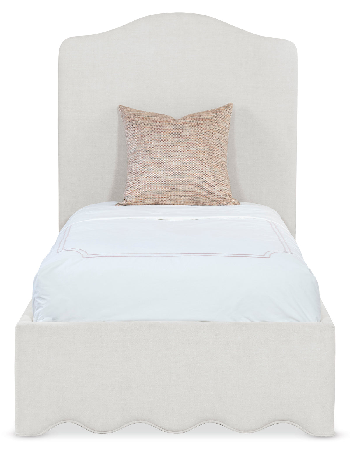 Commerce And Market Liv Twin Upholstered Bed - Beige by Hooker Furniture - View 4