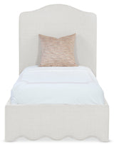 Commerce And Market Liv Twin Upholstered Bed - Beige by Hooker Furniture - View 4
