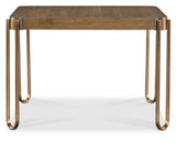 Commerce And Market Walnut And Dine Dining Table Light Caramel - Dark Brown / Gold by Hooker Furniture - View 4