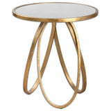 Montrez Side Table - Gold by Uttermost - View 1