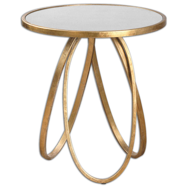 Montrez Side Table - Gold by Uttermost - View 1