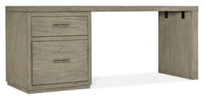Linville Falls 72" Desk With One File - Gray by Hooker Furniture - View 1