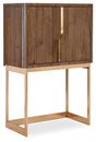Eleana Bar On Stand Medium Wood / Gold - Dark Brown / Gold by Hooker Furniture - View 1