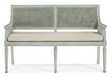 Charleston Bench - Light Blue / Beige by Hooker Furniture - View 9