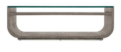 Modern Mood Rectangle Coffee Table - Dark Brown / Dark Gray by Hooker Furniture - View 2