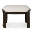 Port Small Bench Walnut / White - White / Dark Brown by Uttermost - View 1