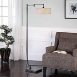Lamine Floor Lamp Dark Bronze - Bronze / Beige by Uttermost - View 3