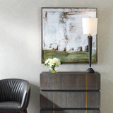 The Boardwalk Framed Abstract Art - White by Uttermost - View 2