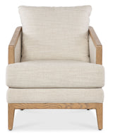 Enveyed Stationary Chair - Beige / Light Brown by Hooker Furniture - View 7