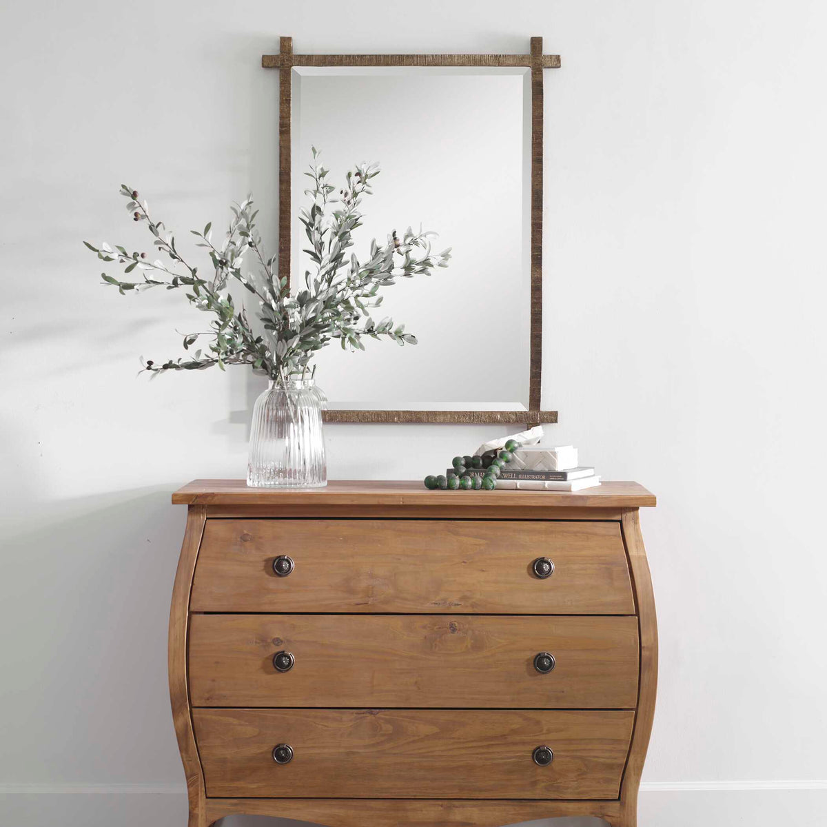 Abanu Vanity Mirror - Gold by Uttermost - View 2