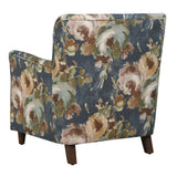Lainey Floral Upholstered Armchair - Blue by Uttermost - View 7