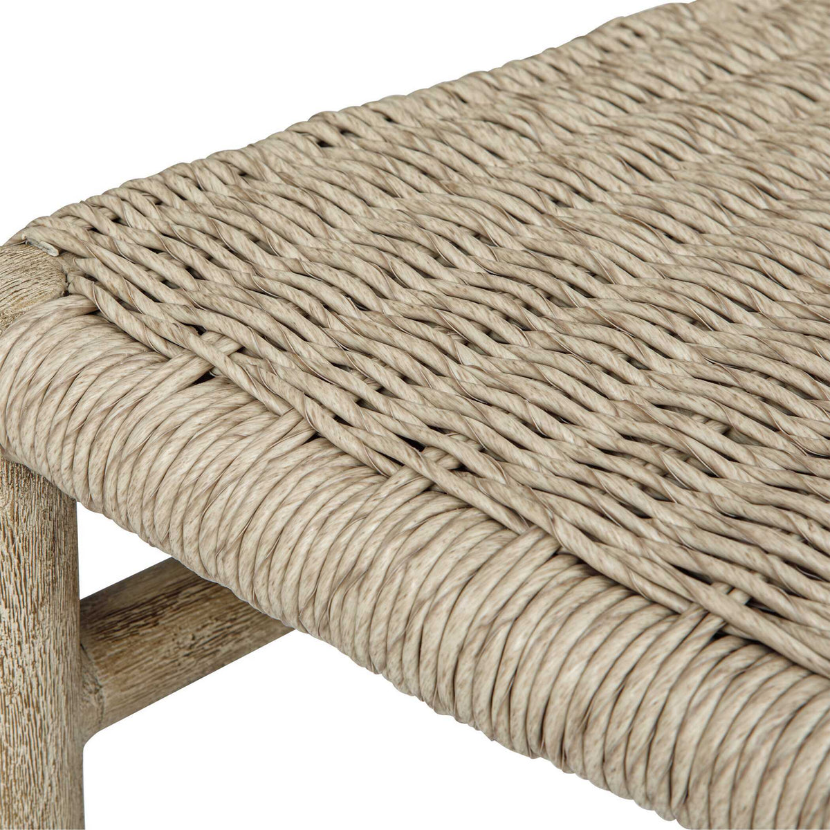 Kailua Outdoor Wicker Dining Chair - Gray by Uttermost - View 10