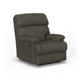Geneva Transitional Leather Power Recliner | Flexsteel