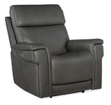 Lyra Zero Gravity Power Recliner With Power Headrest - Dark Gray by Hooker Furniture - View 1
