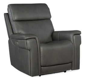 Lyra Zero Gravity Power Recliner With Power Headrest - Dark Gray by Hooker Furniture - View 1