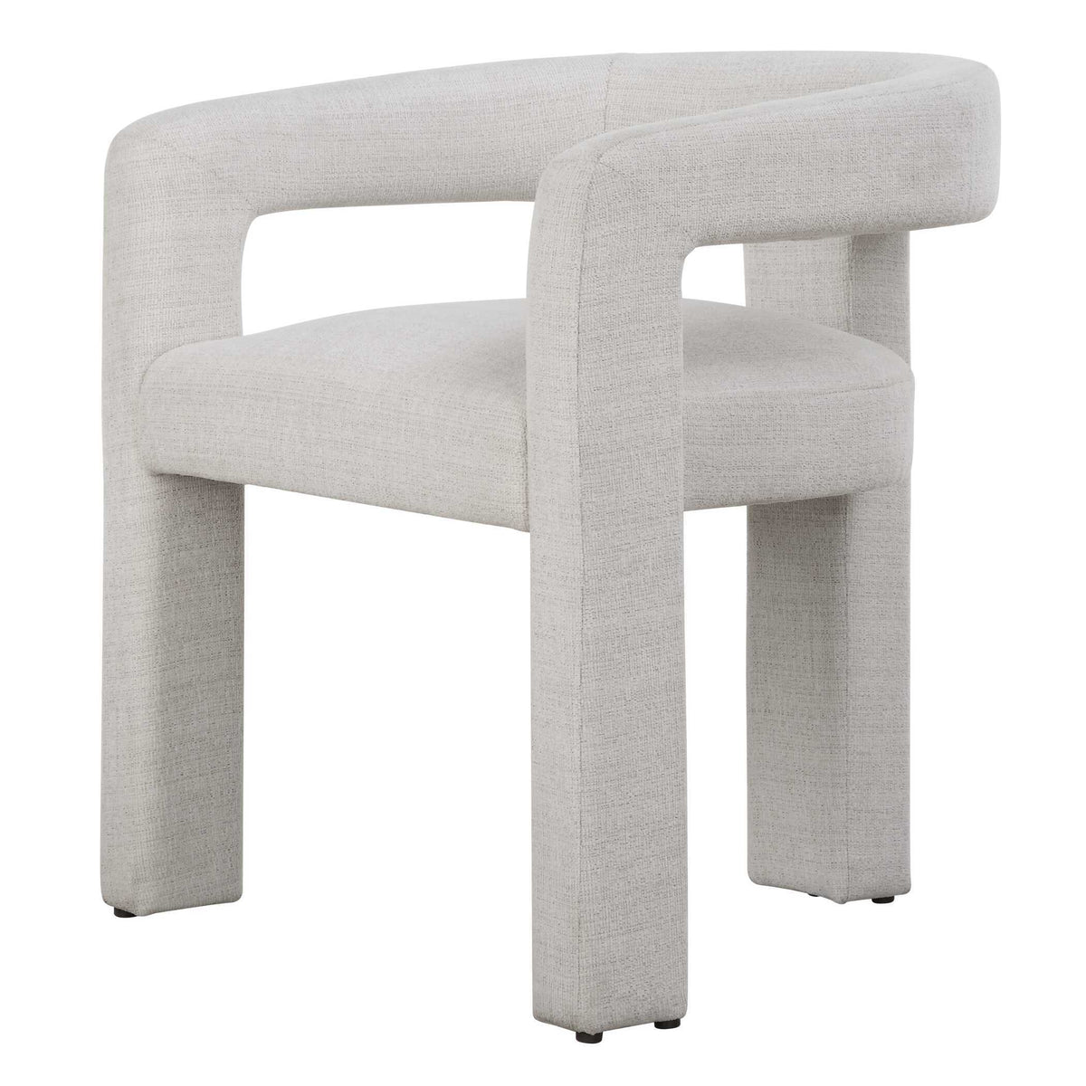 Perspective Fabric Dining Chair - Gray by Uttermost - View 4