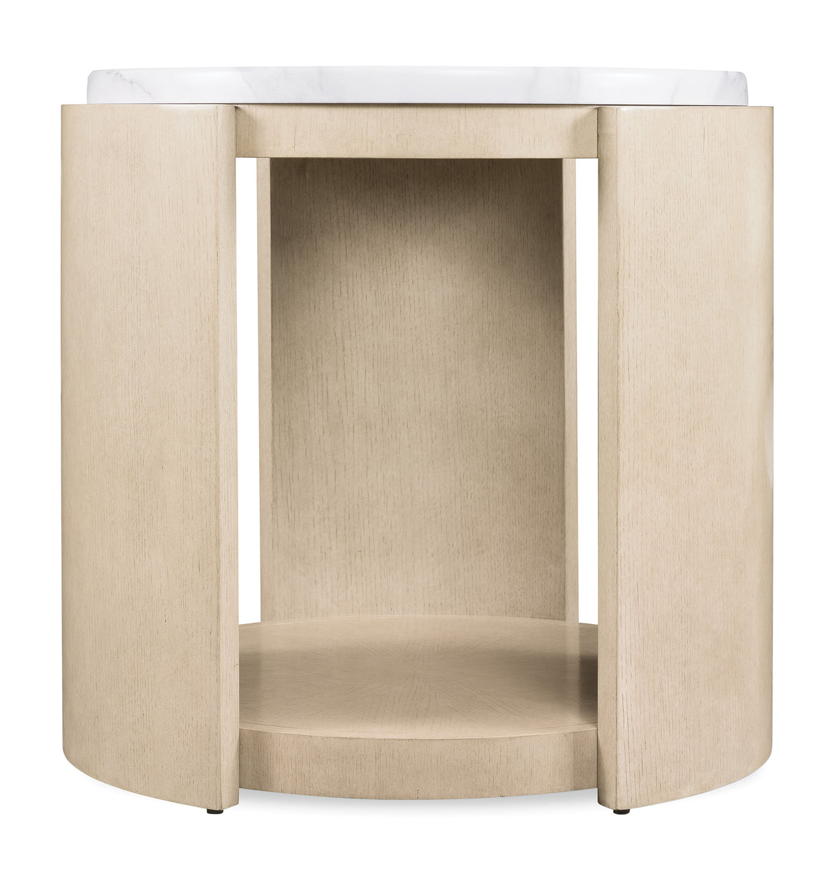 Westwood Round Side Table Light Wood - Beige by Hooker Furniture - View 4
