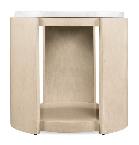 Westwood Round Side Table Light Wood - Beige by Hooker Furniture - View 4