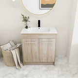 30 Inch Freestanding Bathroom Vanity(KD - Packing) - BVC04830WEO - W99982017 - image - 2