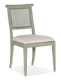 Charleston Upholstered Seat Side Chair (Set of 2) - Green / Beige by Hooker Furniture - View 1