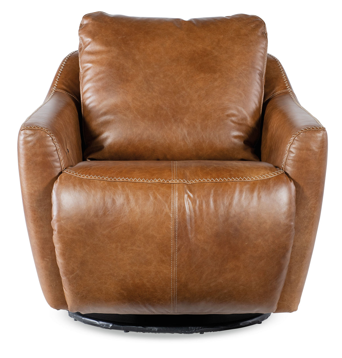 Beau Swivel With Power Footrest - Light Brown by Hooker Furniture - View 8
