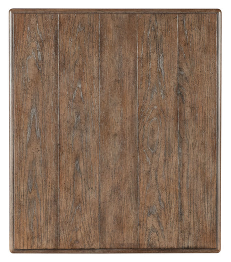Americana End Table - Light Brown by Hooker Furniture - View 6