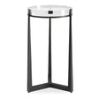 Midas Round Accent Table Dark Bronze - Black by Uttermost - View 1