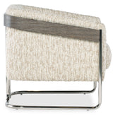 Cody Chair Beige - White / Silver by Hooker Furniture - View 3