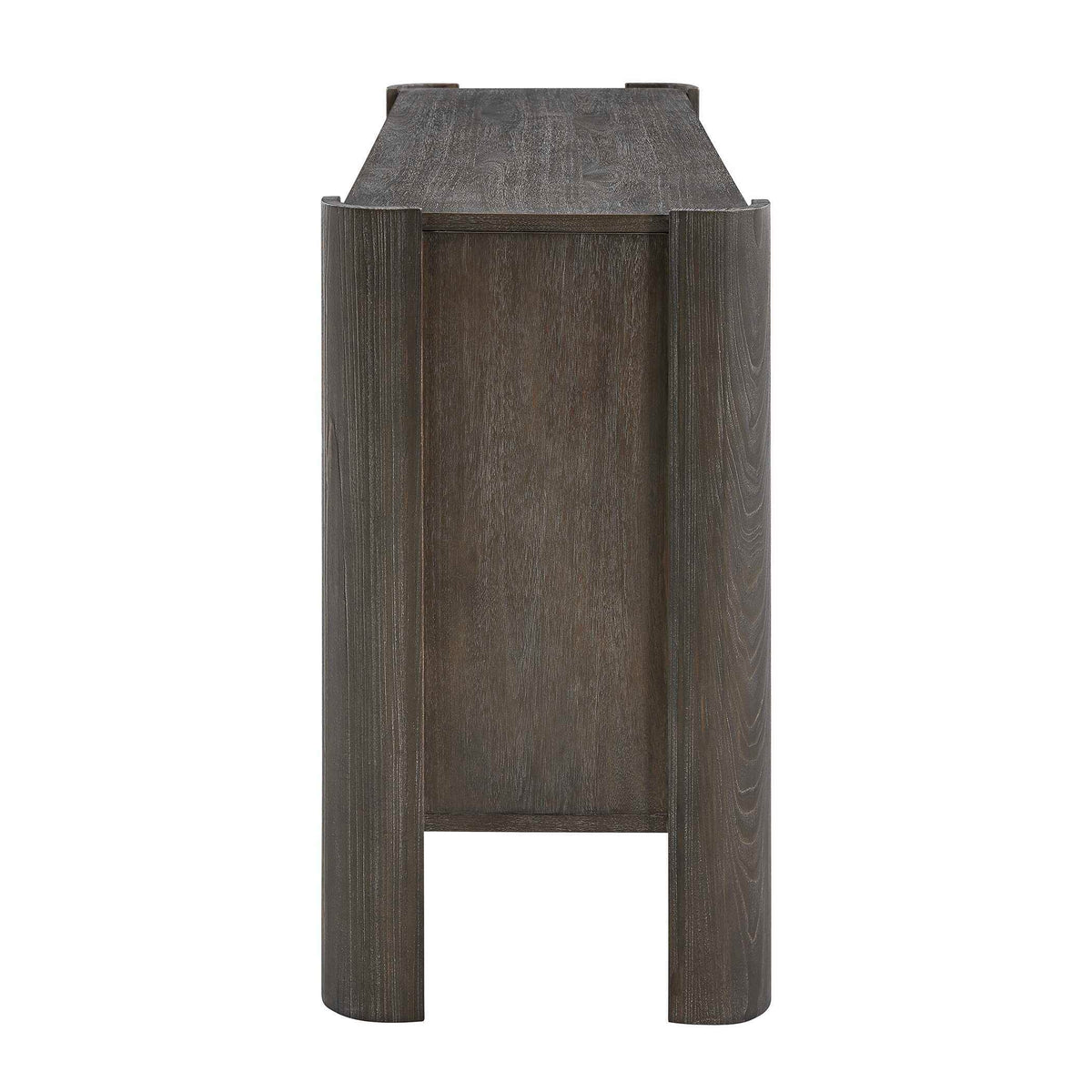 Drury 2 Door Cabinet - Dark Gray by Uttermost - View 7