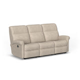 Davis Transitional Fabric Power Reclining Sofa | Flexsteel