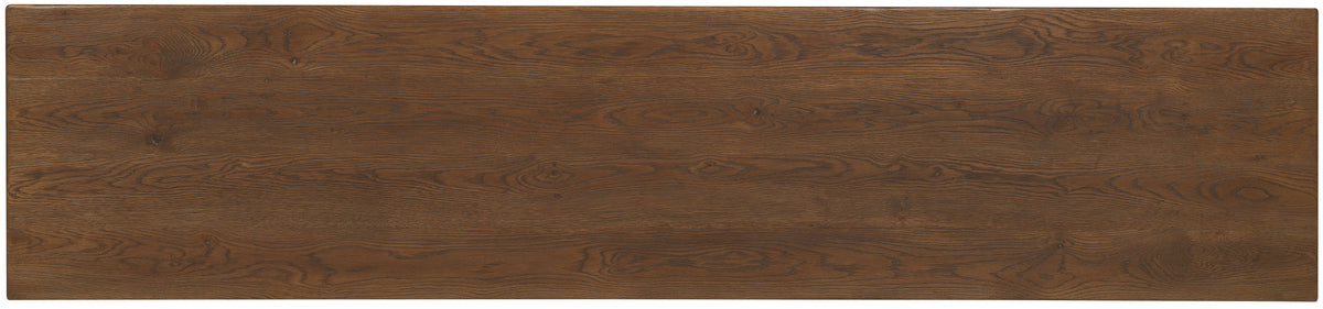 Driftwood Entertainment Credenza Medium Wood - Dark Brown by Hooker Furniture - View 7