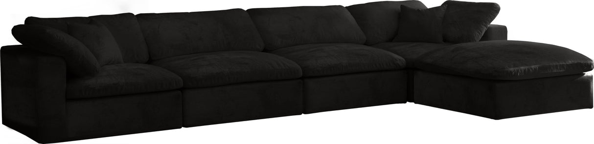 Cozy - Modular Sectional - 634Black - Sec5A - Home Elegance USA - 4